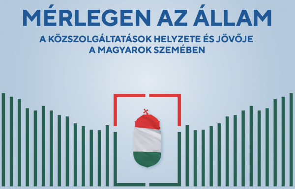 Mérlegen az állam - A közszolgáltatások helyzete és jövője a magyarok szemében